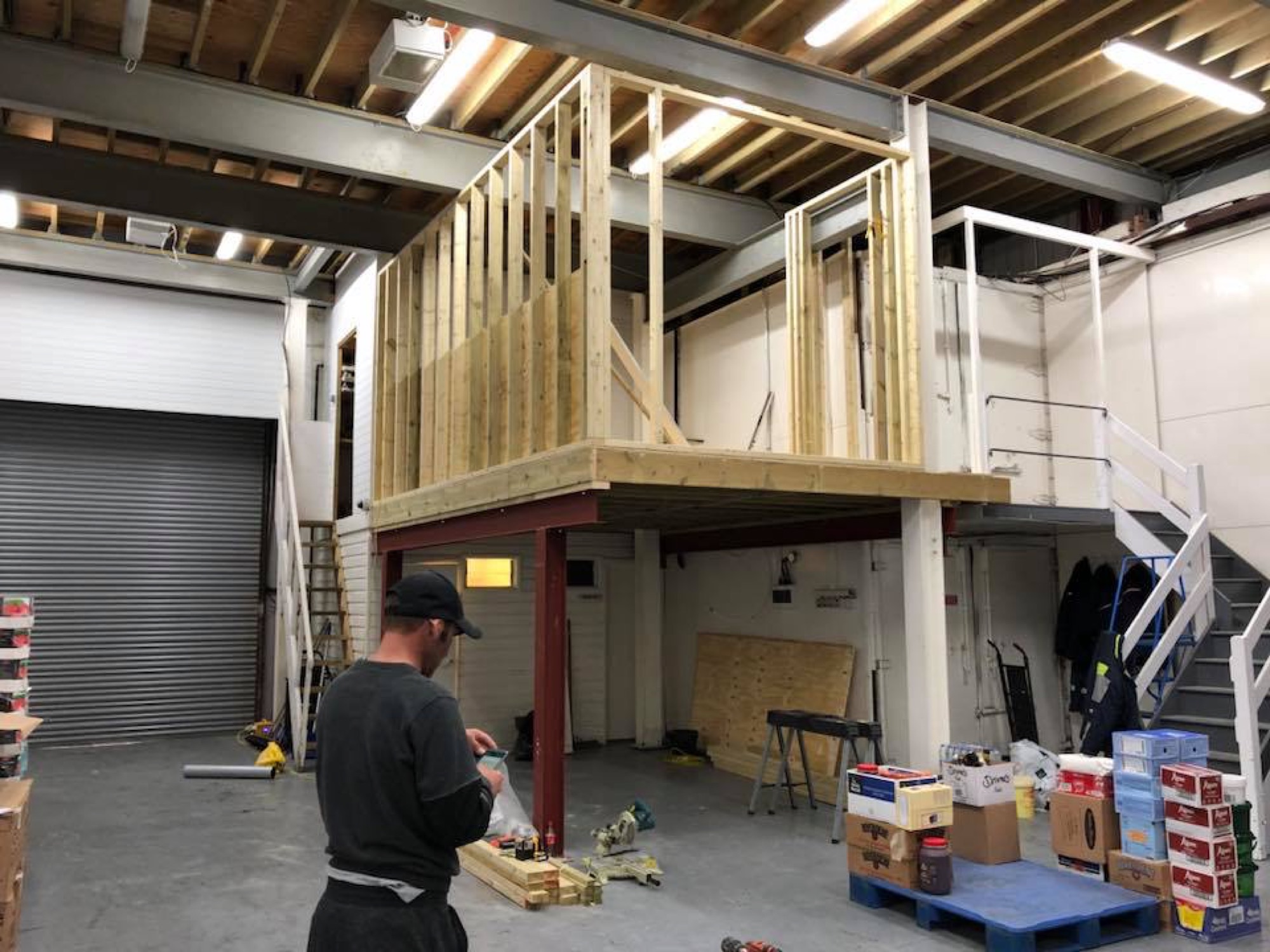Commercial Kitchen Unit — interior detail