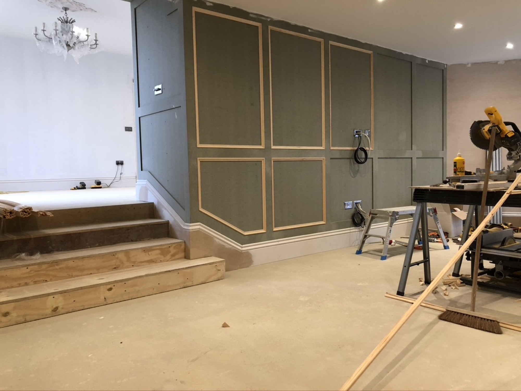 Formal Lounge Restoration — detail view