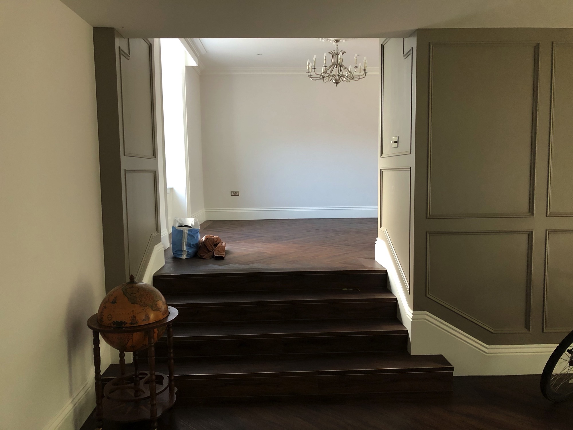 Formal Lounge Restoration — interior detail