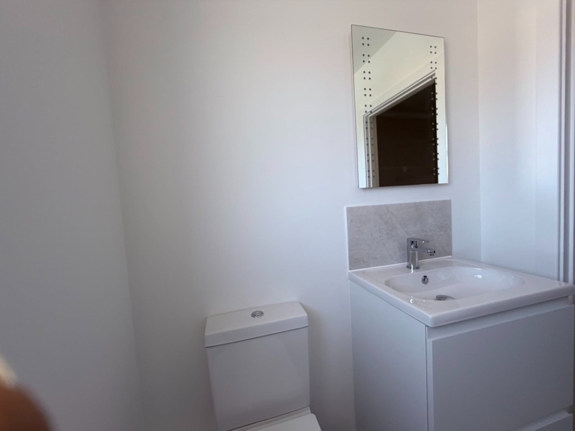 Walk-In Shower Bathroom — interior detail